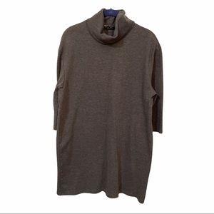 Zara knit turtleneck dress